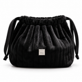 The Velvet Drawstring Beauty Bag