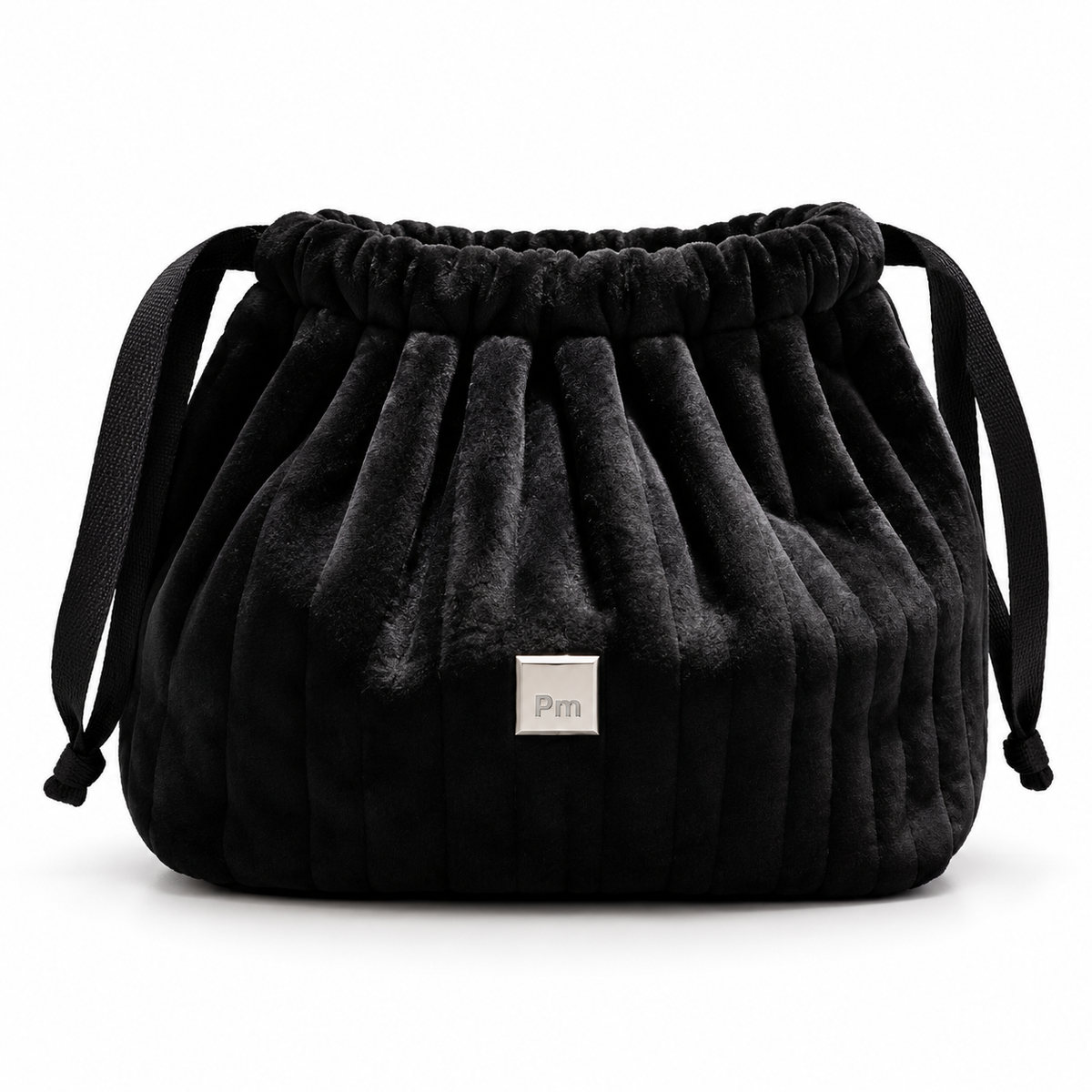 The Velvet Drawstring Beauty Bag